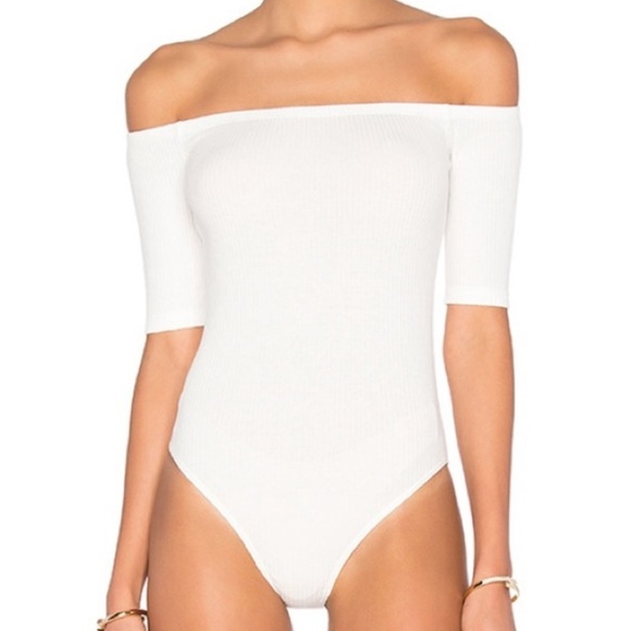 Revolve NEW Capulet Off-The-Shoulder Bodysuit Size S - Picture 1 of 10